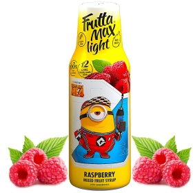 Syrop FruttaMax MINIONKI MALINA LIGHT 500 ml na 12 litrów